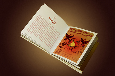 Масленичная концепция для бара Tizer book branding design fonts graphic design illustration illustrator logo typography