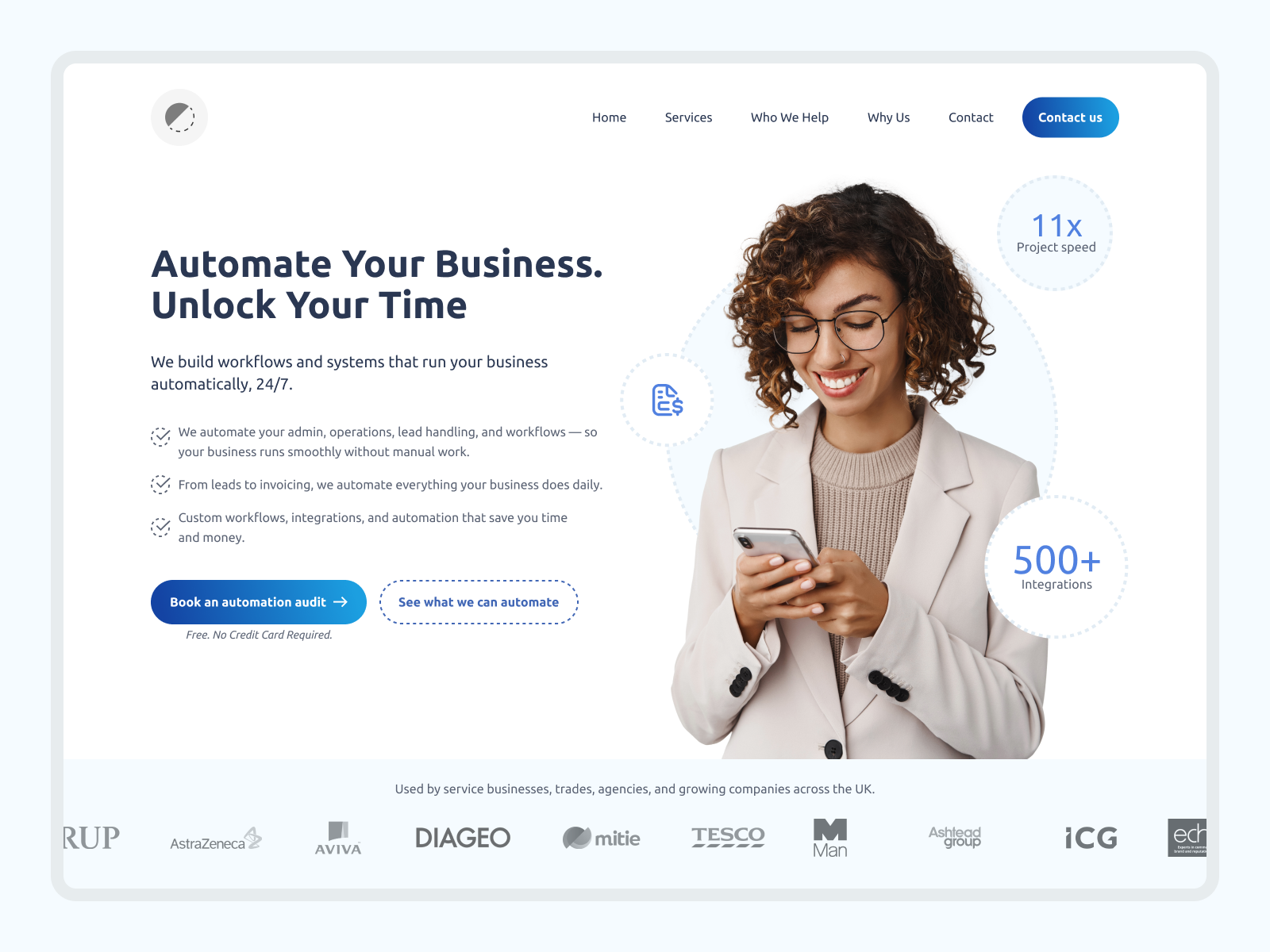 Concept Design - Automation Agency graphic design ui visual