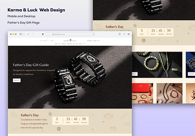 Accessories and Home Decor Website accessories design web design