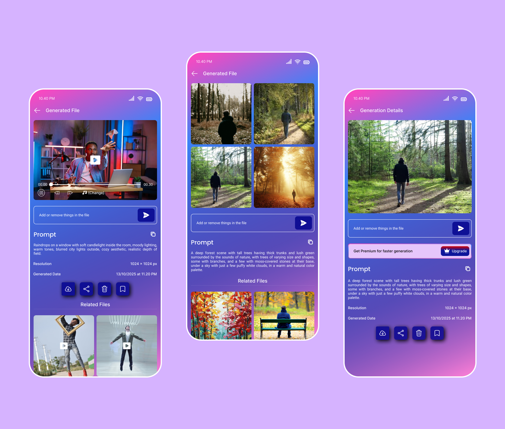 AI Image & Video Generator Mobile App Design. by Md. Ibrahim Khalil on ...