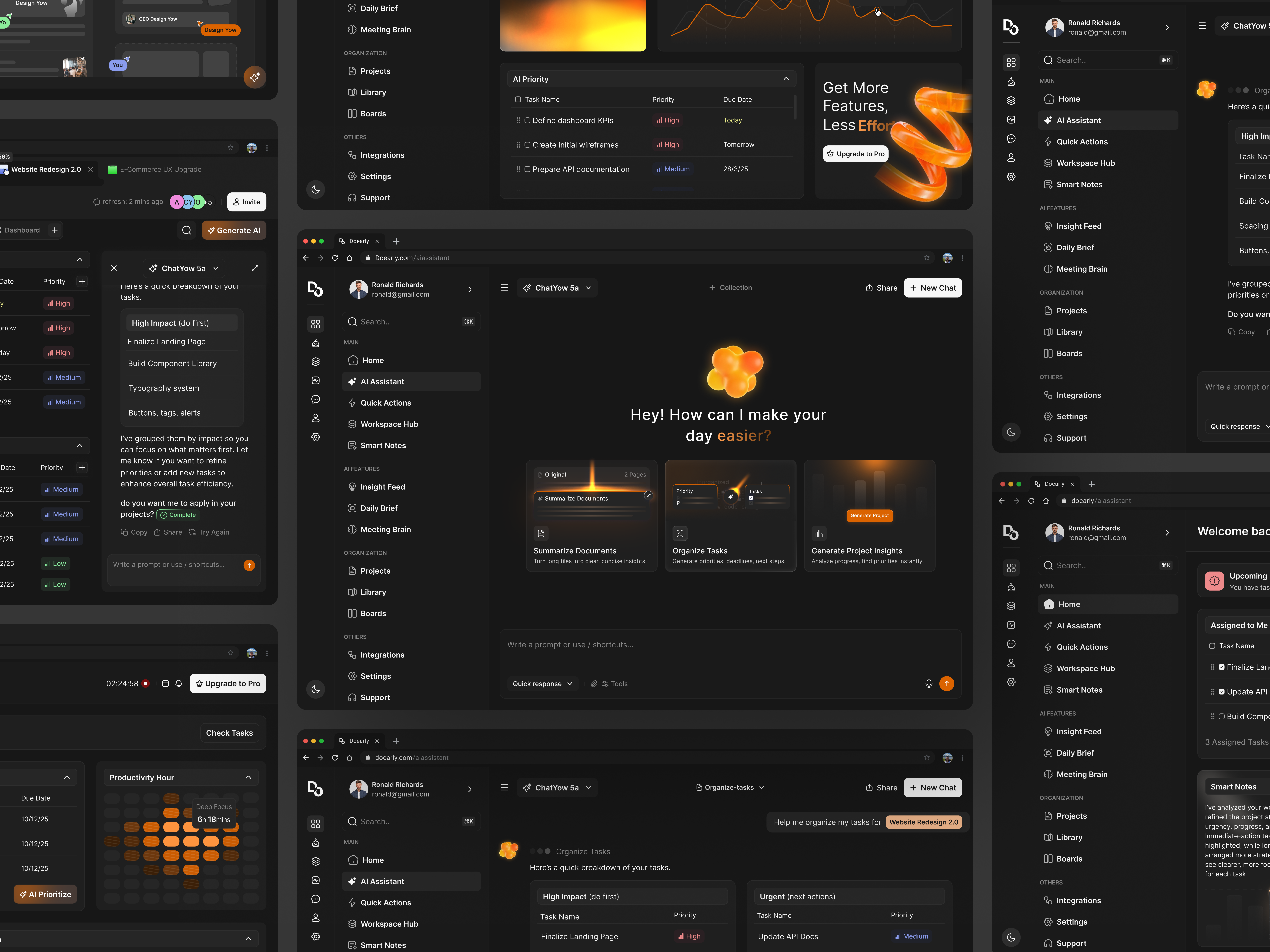 Example of Web App Design | Saas Flow