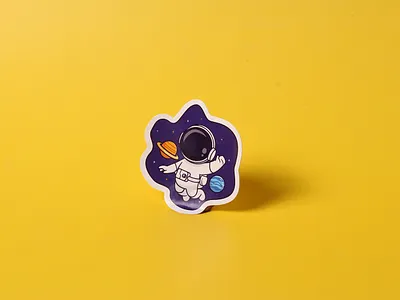 Custom-Shaped Space Bumper Stickers bumper stickers