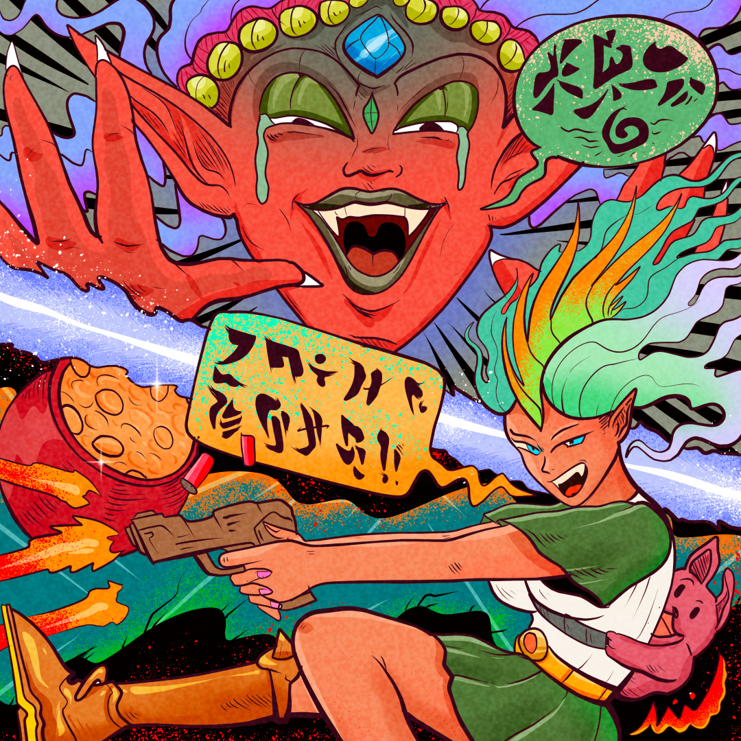 "Neo Vintage" art branding characters color pencil comic cover design draw dream fantasy fun illustration manga music scene vintage water ink