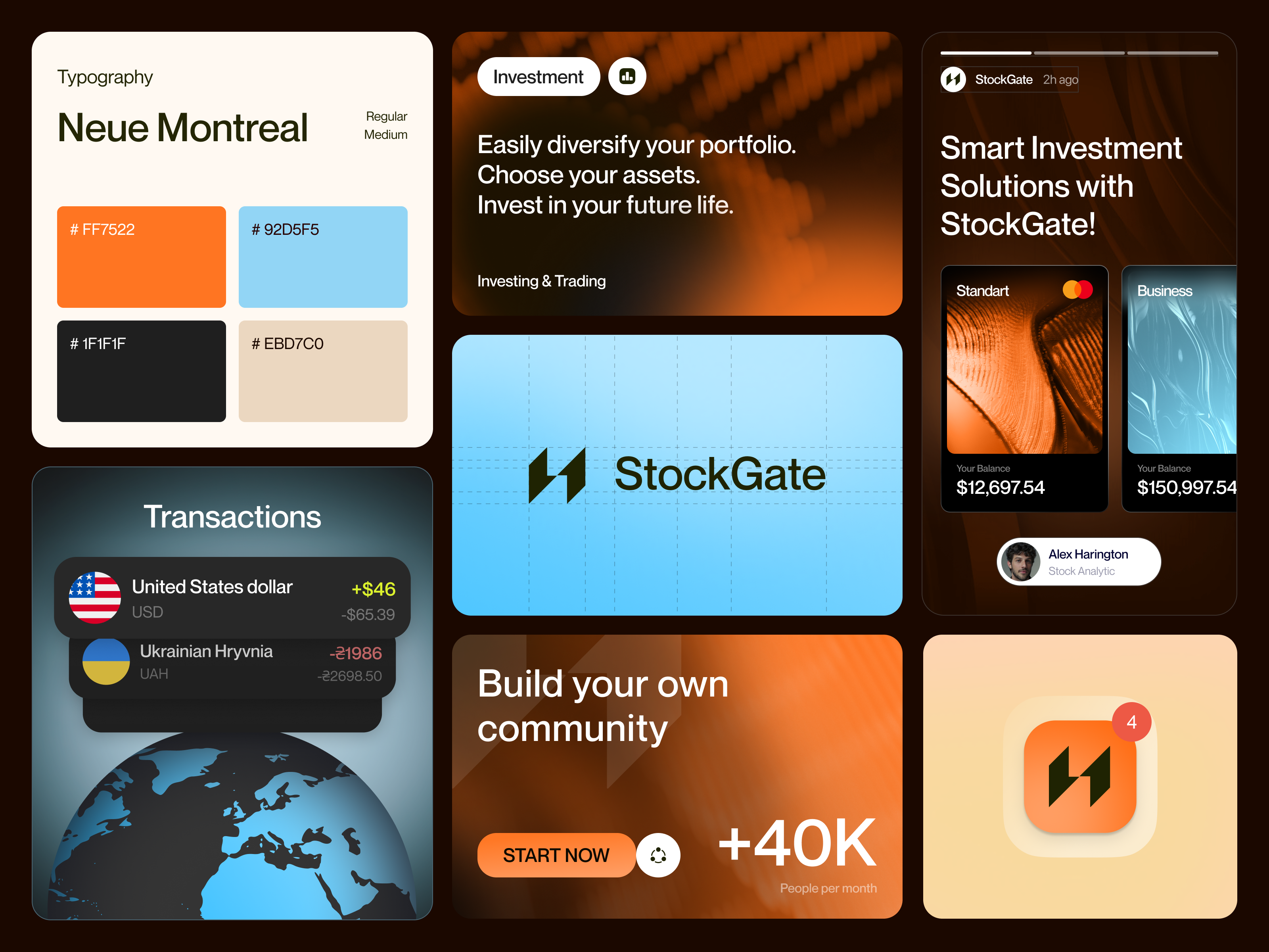 Branding for Fintech brand guidelines brand identity branding design graphic design identity logo logo design logo designer logo ui logotype marketing packaging poster vector visual identity web marketing