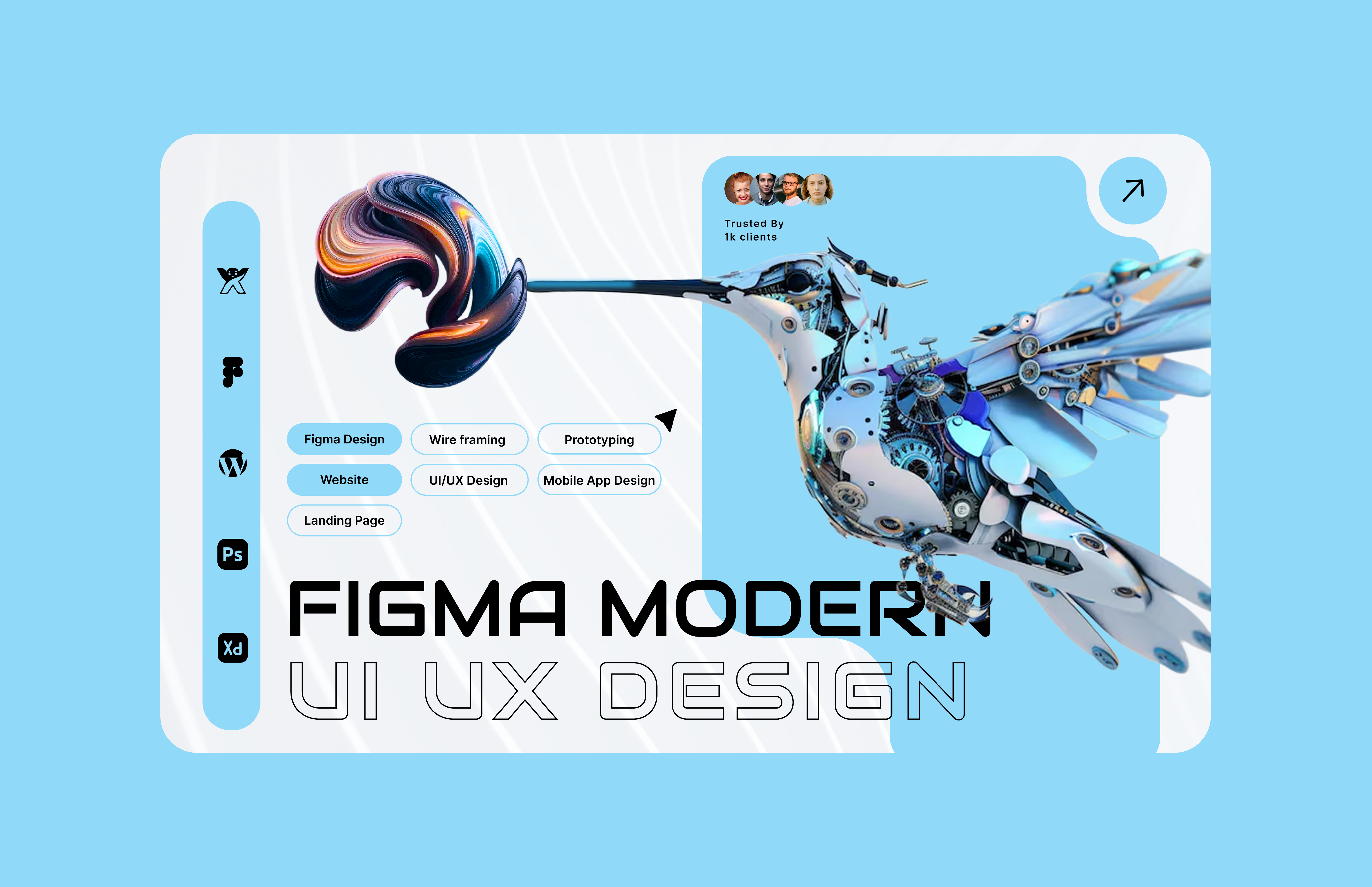 Modern Interface Concept Design animation graphic design motion graphics ui