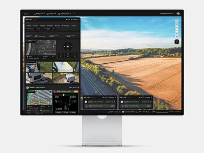 Drone management platform design ui ui design ux design web design