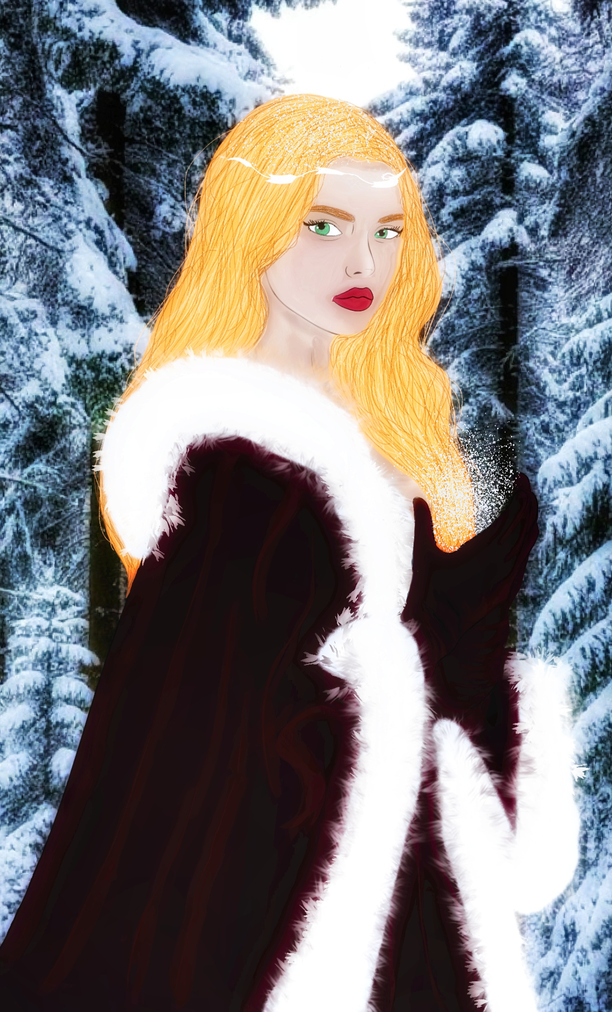 Princess & Knight Art ❄️🖤 aesthetic animation art design digitalart digitalartwork drawing graphic design illustration portrait recommendations