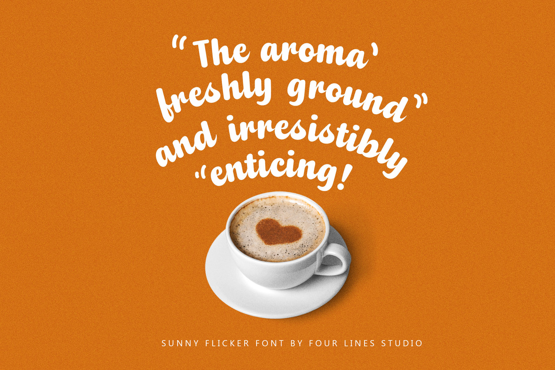 Sunny Flicker - Playful Script Font by Four Lines Std. on Dribbble