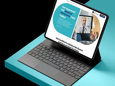 Exploration Medical Cards UI branding business cannabis card card clean company design dispensary exploration landing page logo medical medical card mmj doctors modern save money uiux webflow