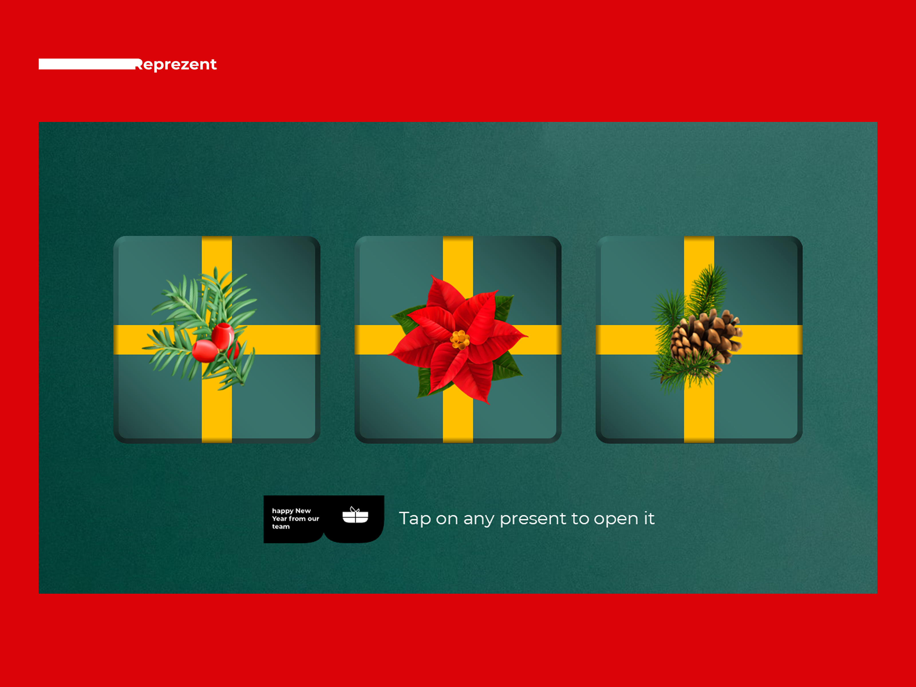 Interactive Powerpoint Presentation | Christmas Gift ai animation company presentation deck design game google slides graphic design keynote pitch deck pitch deck design power point powerpoint presentation presentation design presentation layout typography