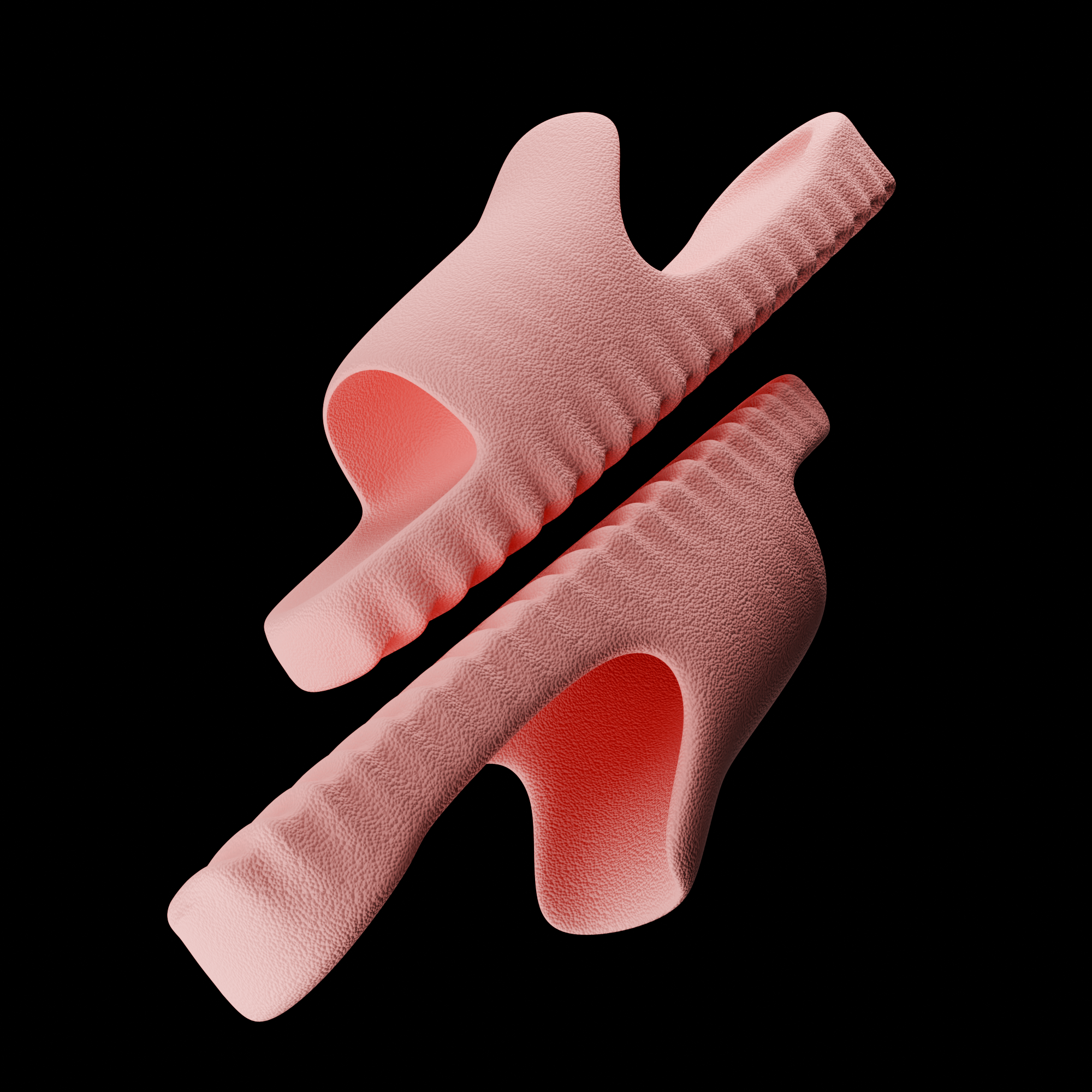 3D Sandals Visualization 3d 3d product 3d product design 3d product rendering 3d product visualization amazon product design