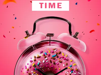 creative design for donut
