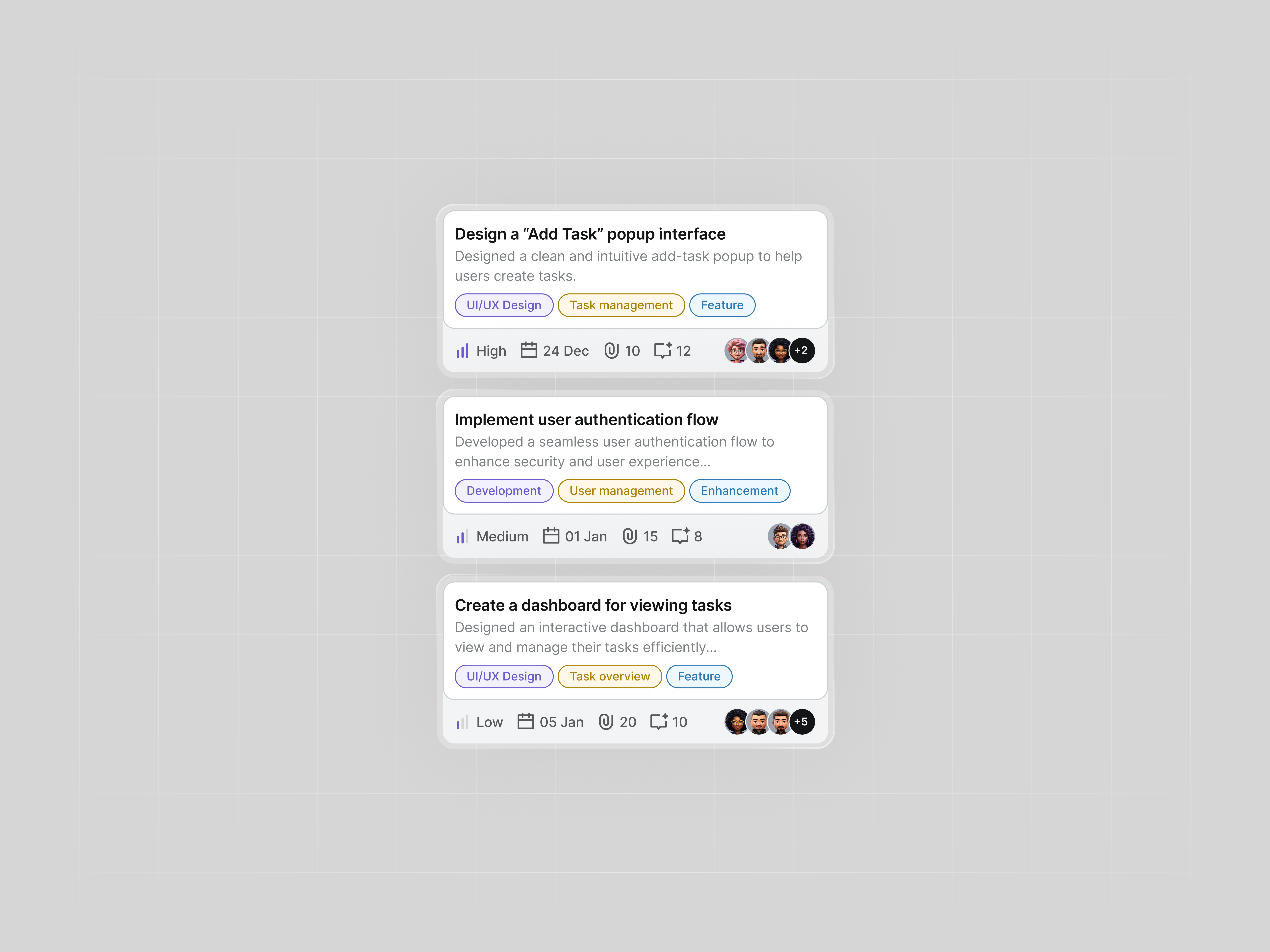 Kanban Board UI – Task Management Dashboard dashboarddesign designsystem dribbble kanban kanbanboard productdesign productivityapp saas saasdesign taskmanagement uidesign uiux webapp webappdesign workflowdesign