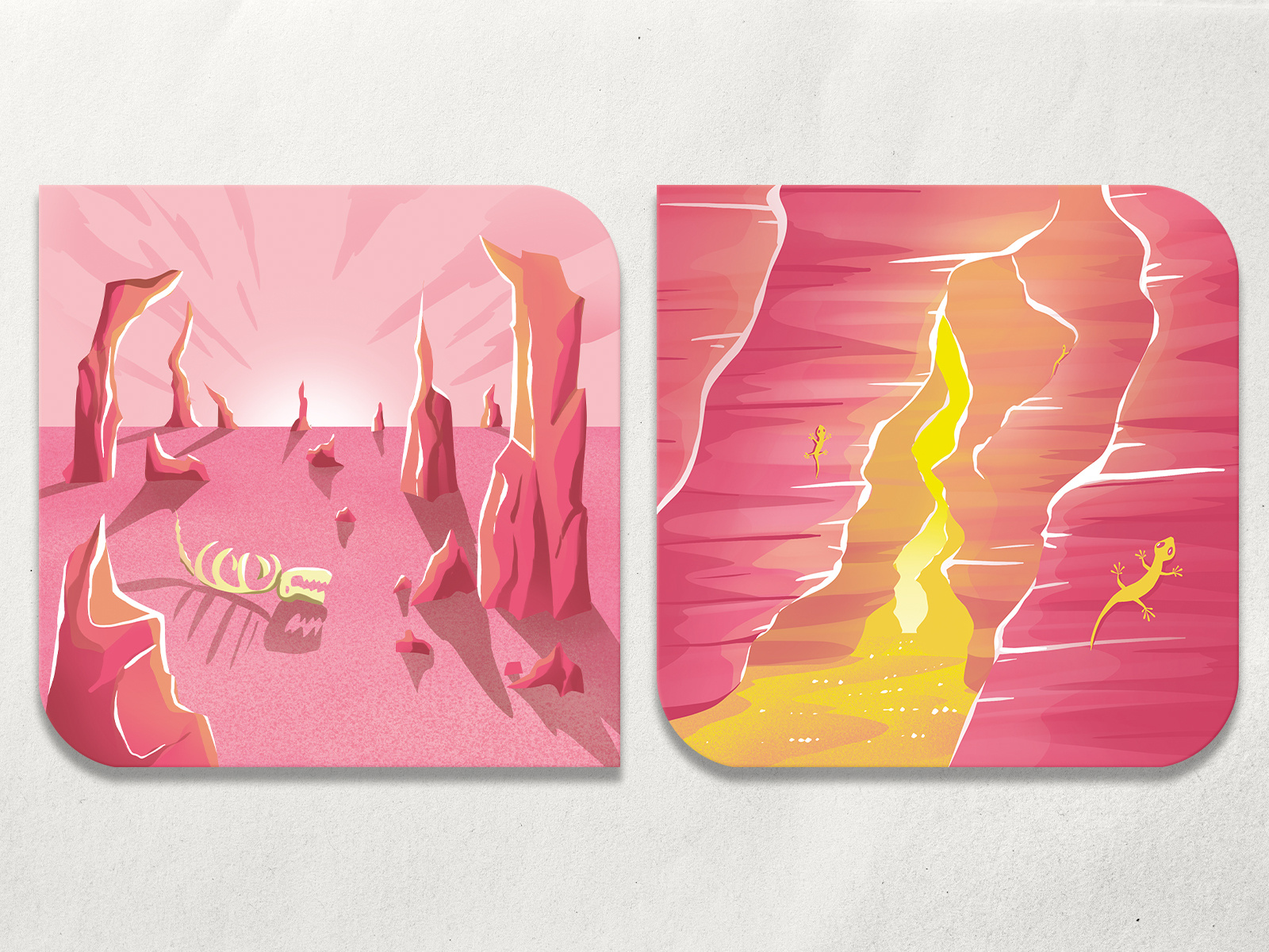 Example of Custom Illustrations & Characters