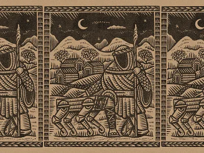 Illustration garm haunt illustration procreate robotics