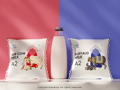 The Dairy's - Branding 3d branding design graphic design illustration logo typography vector