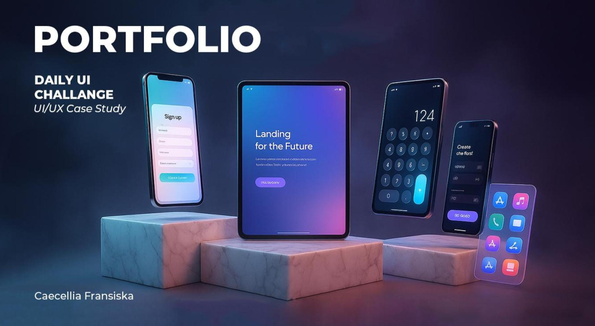 Daily UI Challenge — UI/UX Case Study (Sign Up, Landing, et.) branding daily ui daily ui 001 design graphic design icon illustration logo ui ui design