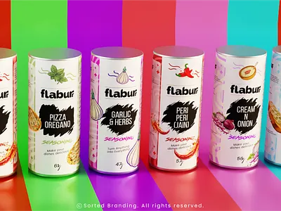 Flaburr - Branding 3d branding design graphic design illustration logo typography vector