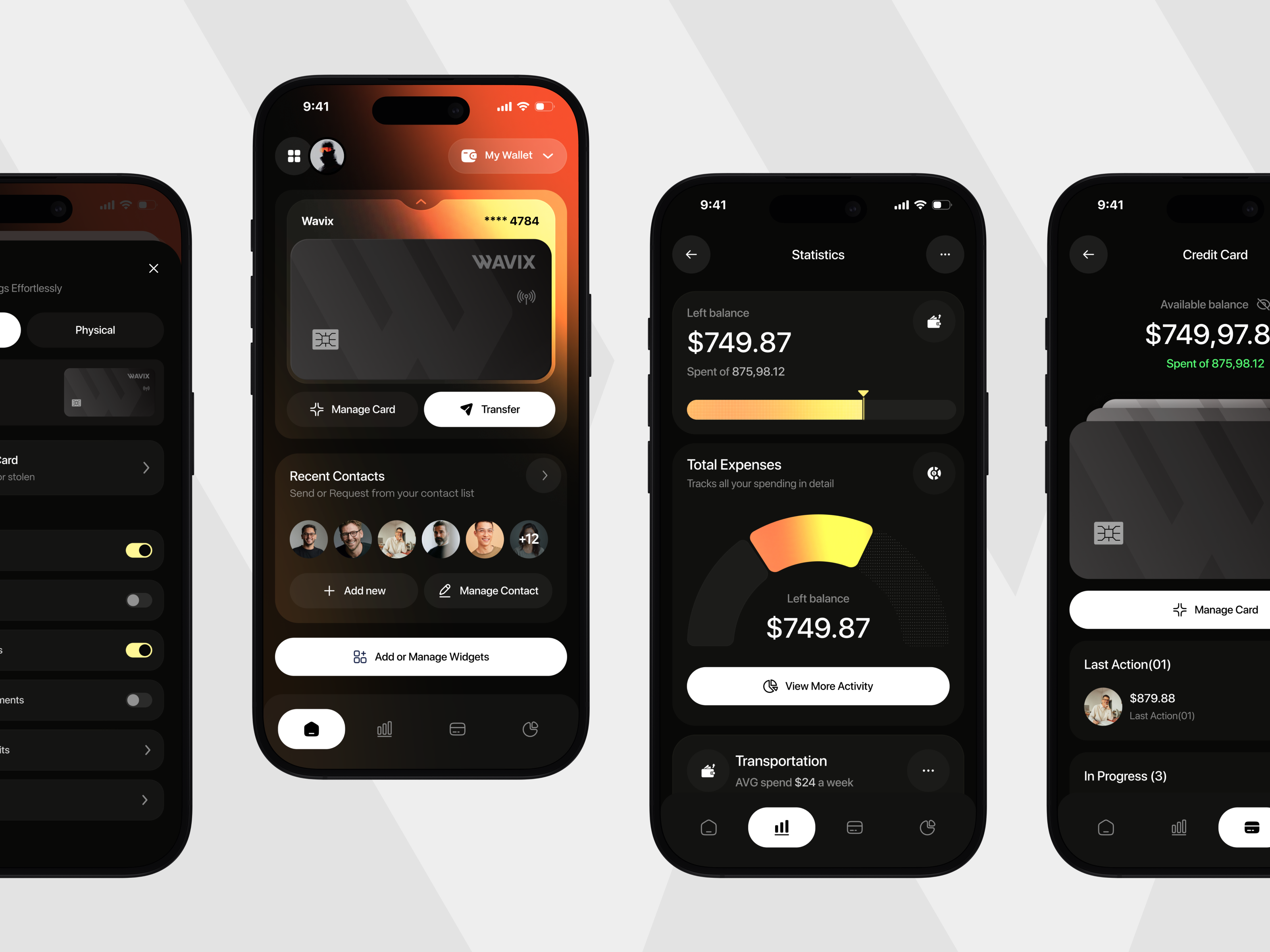 Example of Mobile App UI UX Design Concepts