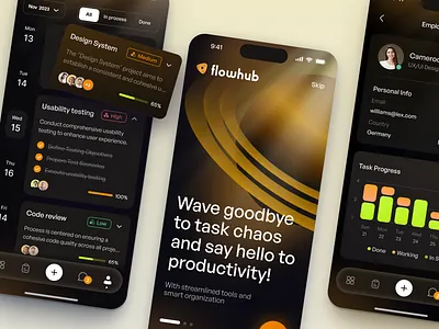 Mobile App for SaaS app design application application design design interface ios app design mobile mobile app mobile app design product service startup ui ux