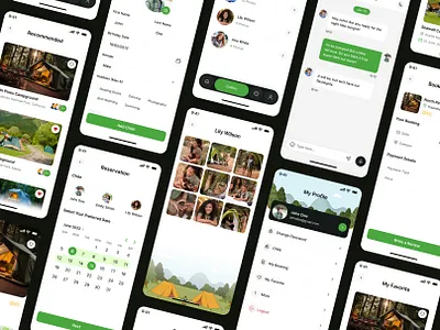 KidCamp Monitor App androidapp animation app branding camp iosapp kids mobileapp ui uiux