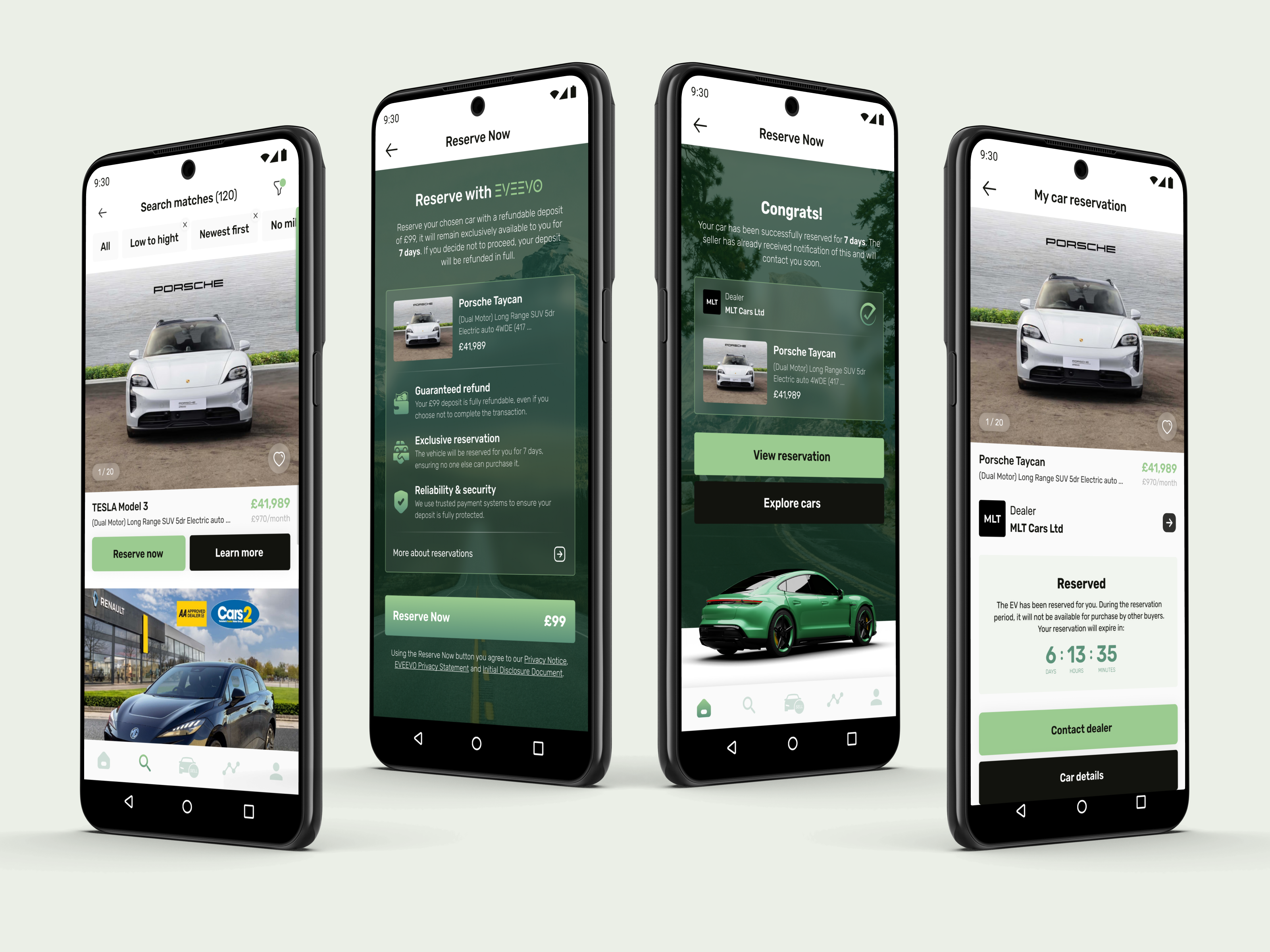 Example of Mobile UX / UI Design & Development