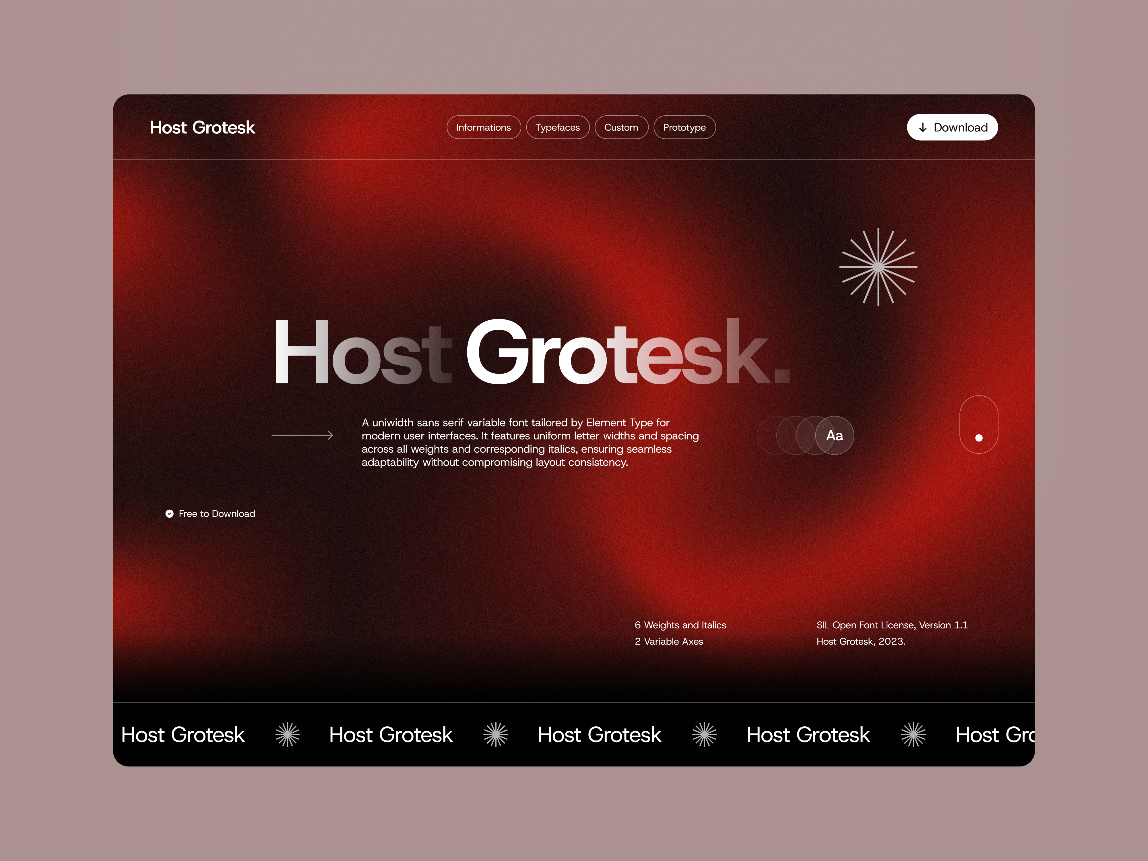 Host Grotesk - Font Landing Page dark landing page figma landing page landing page agency landing page design landing page font landing page minimalism landing page modern minimalism ui ux modern design modern website ui ui ux design ui ux font uiux uiux agency website website agency website font