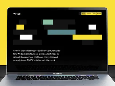 Virtue Website Redesign animation branding caviar graphic design virtue website