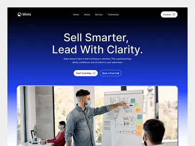 Coach Website Design - UI/UX Design coach website minimal interfaces personal branding sales branding sales coach website sales coaching sales consulting sales conversion sales executive sales landing page sales training trendy design ui design ux research