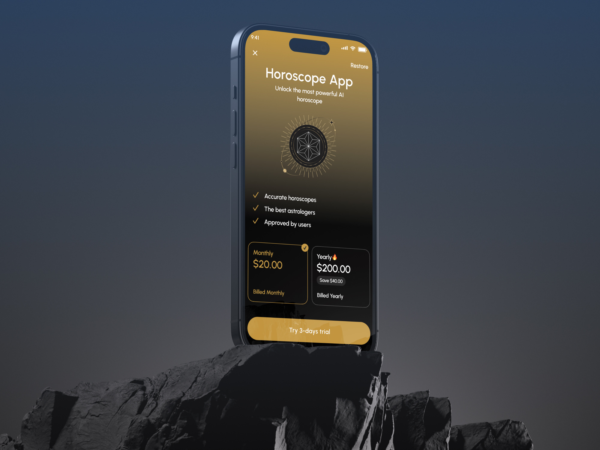 Example of Mobile App UI UX Design Audit & Strategy