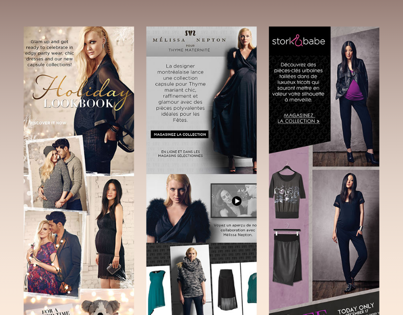 E-Commerce E-mail Campaigns design e mail email fashion graphic design