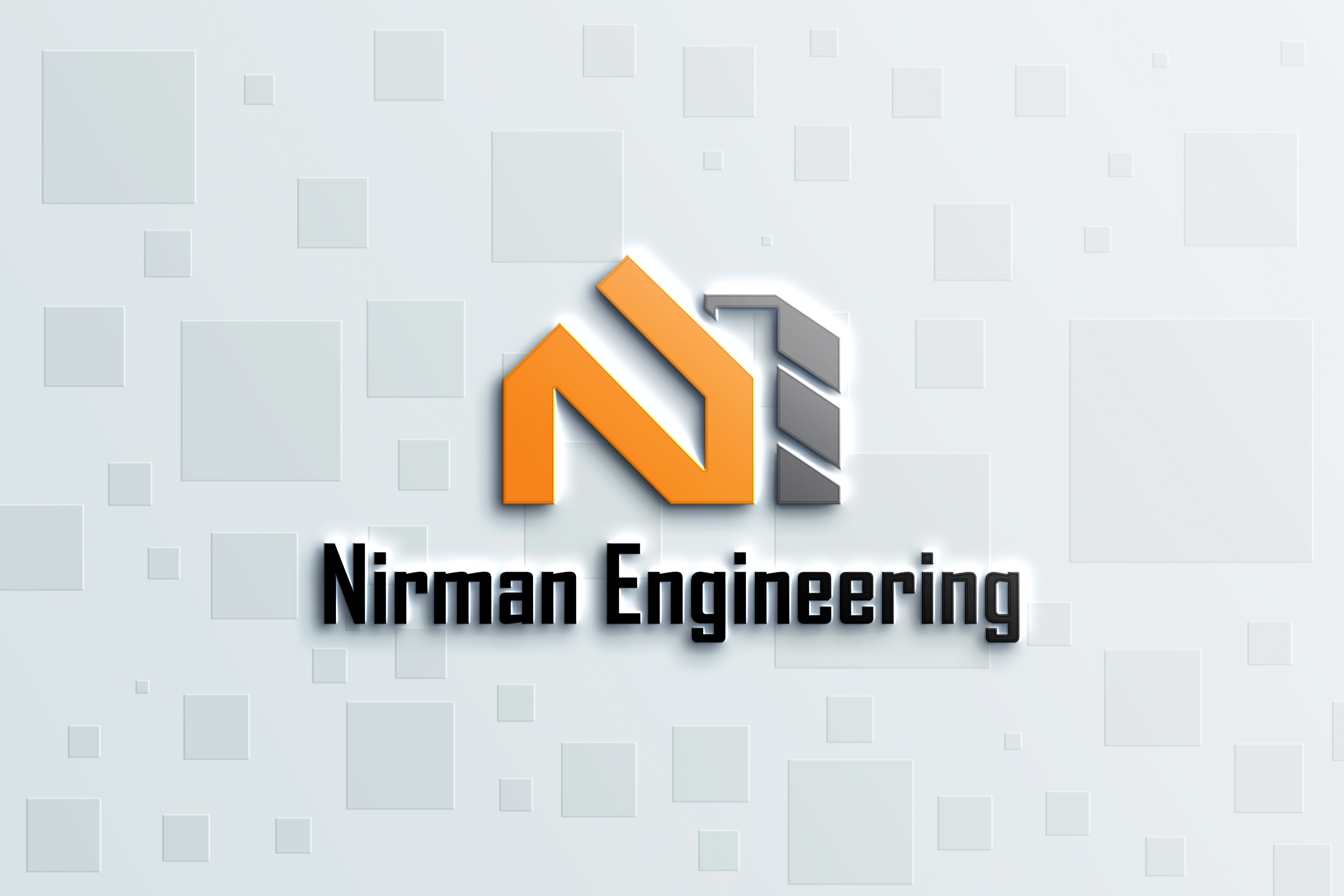 Nirman Engineering - Construction & Industrial Logo Design architecture logo brand identity branding building logo construction logo corporate logo creative logo e letter logo engineering logo industrial logo logo logo design minimal logo modern logo monogram logo n letter logo professional design real estate logo structural logo visual identity