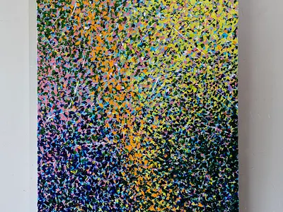 Out Of Nowhere abstract art art artist contemporary art painting pal kev