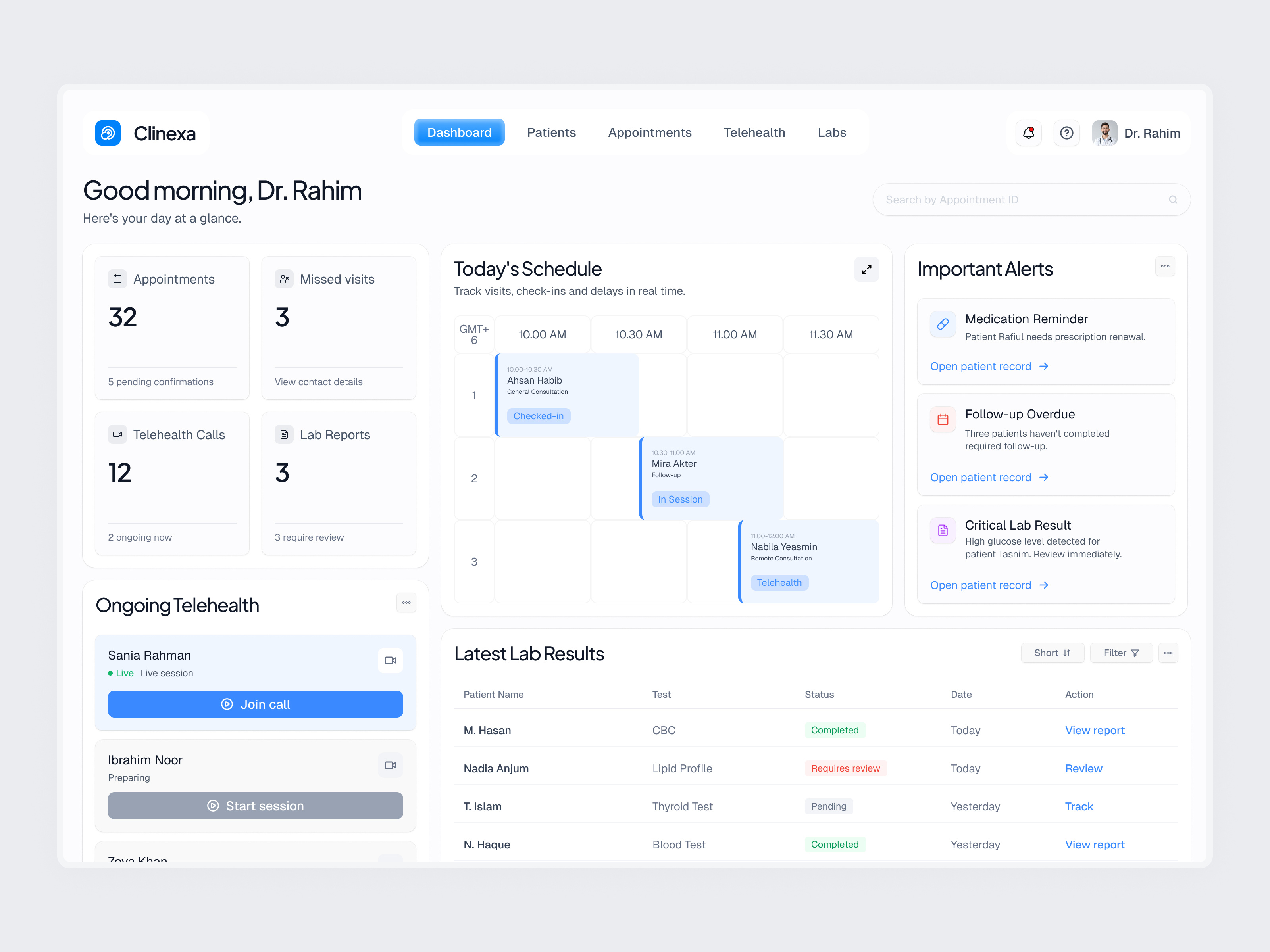 Example of Web App Design