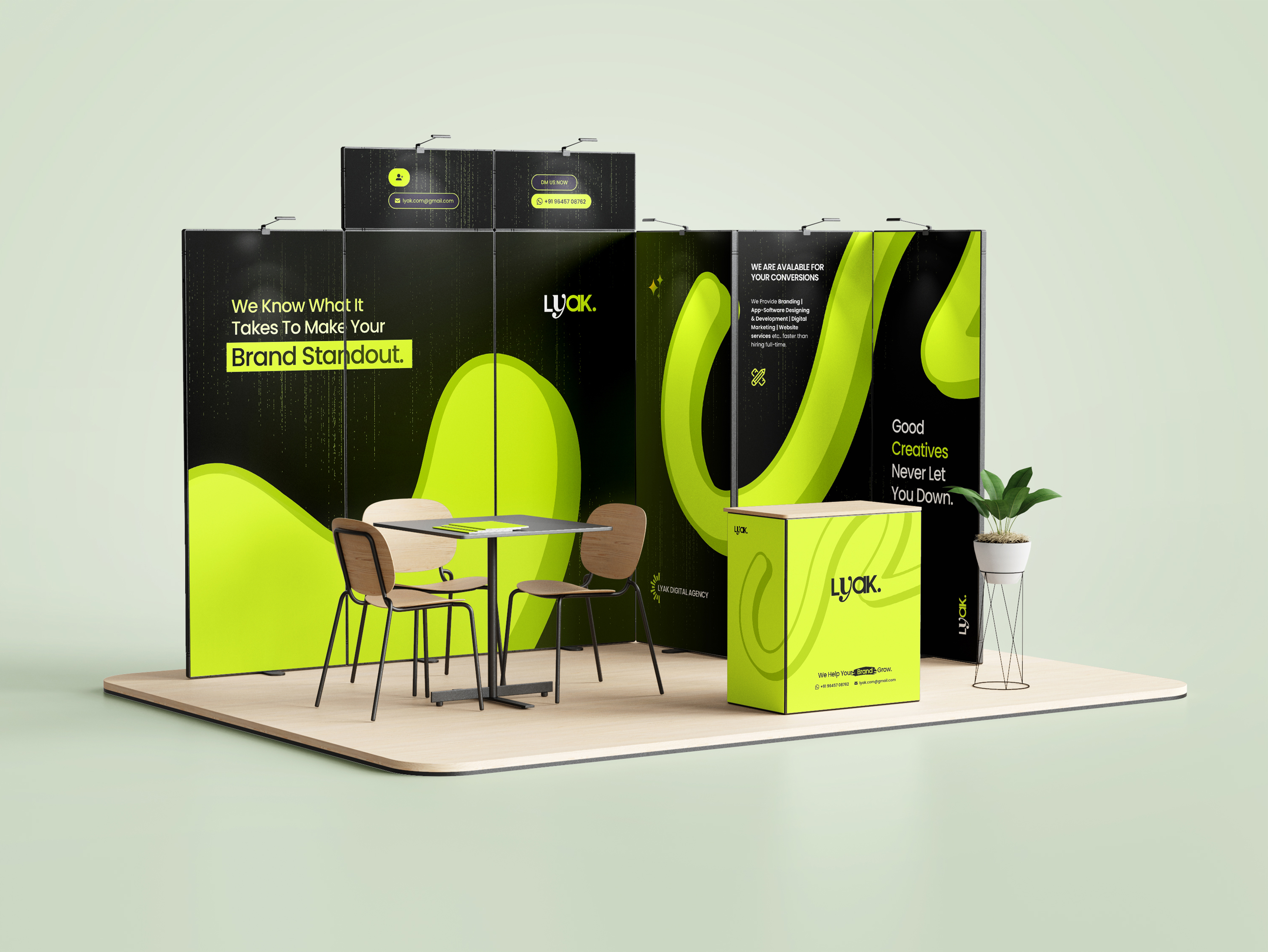 LYAK ™ Branding - Digital Agency ak10 brand identity branding branding digital agency design graphic design logo motion graphics social media