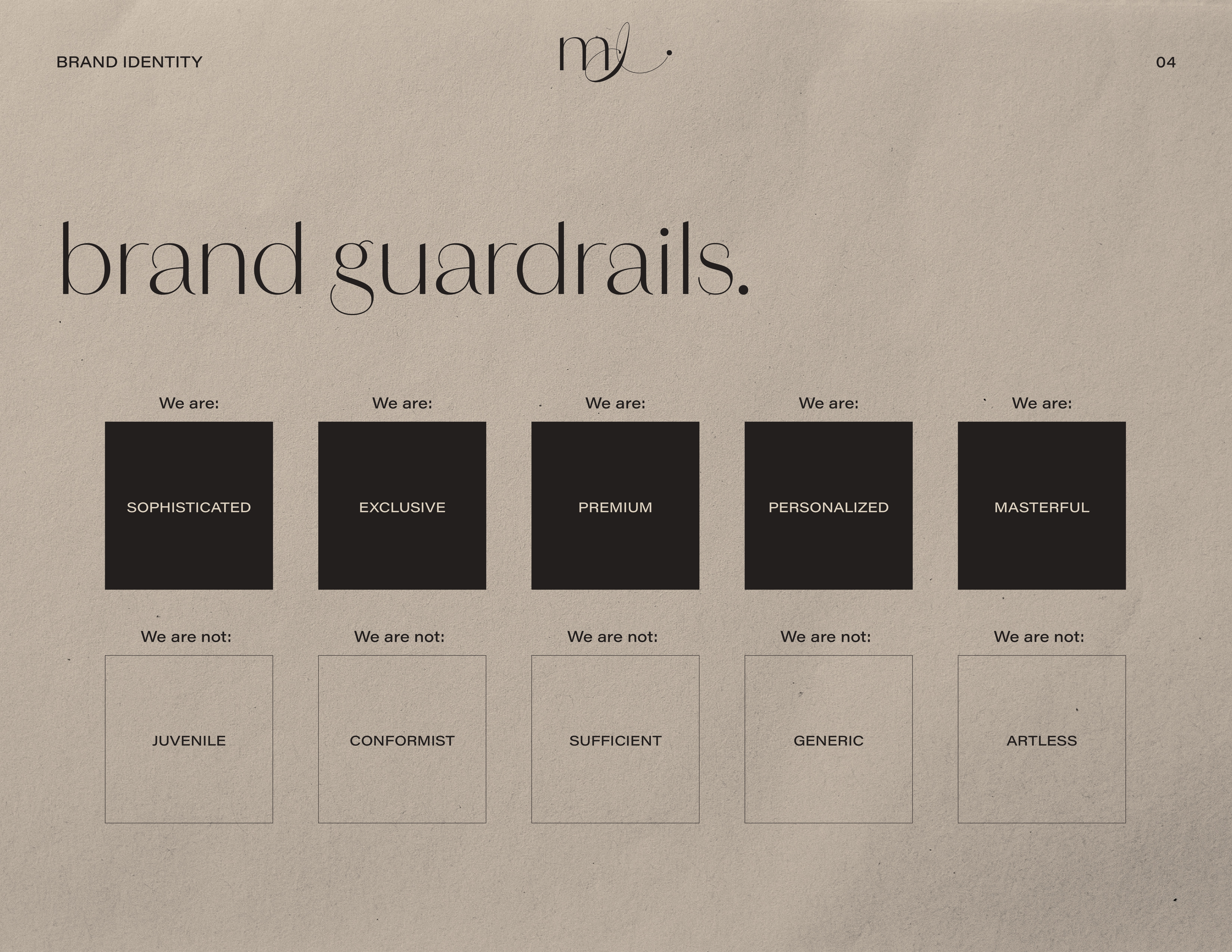 Example of Brand Book & Visual Identity Design