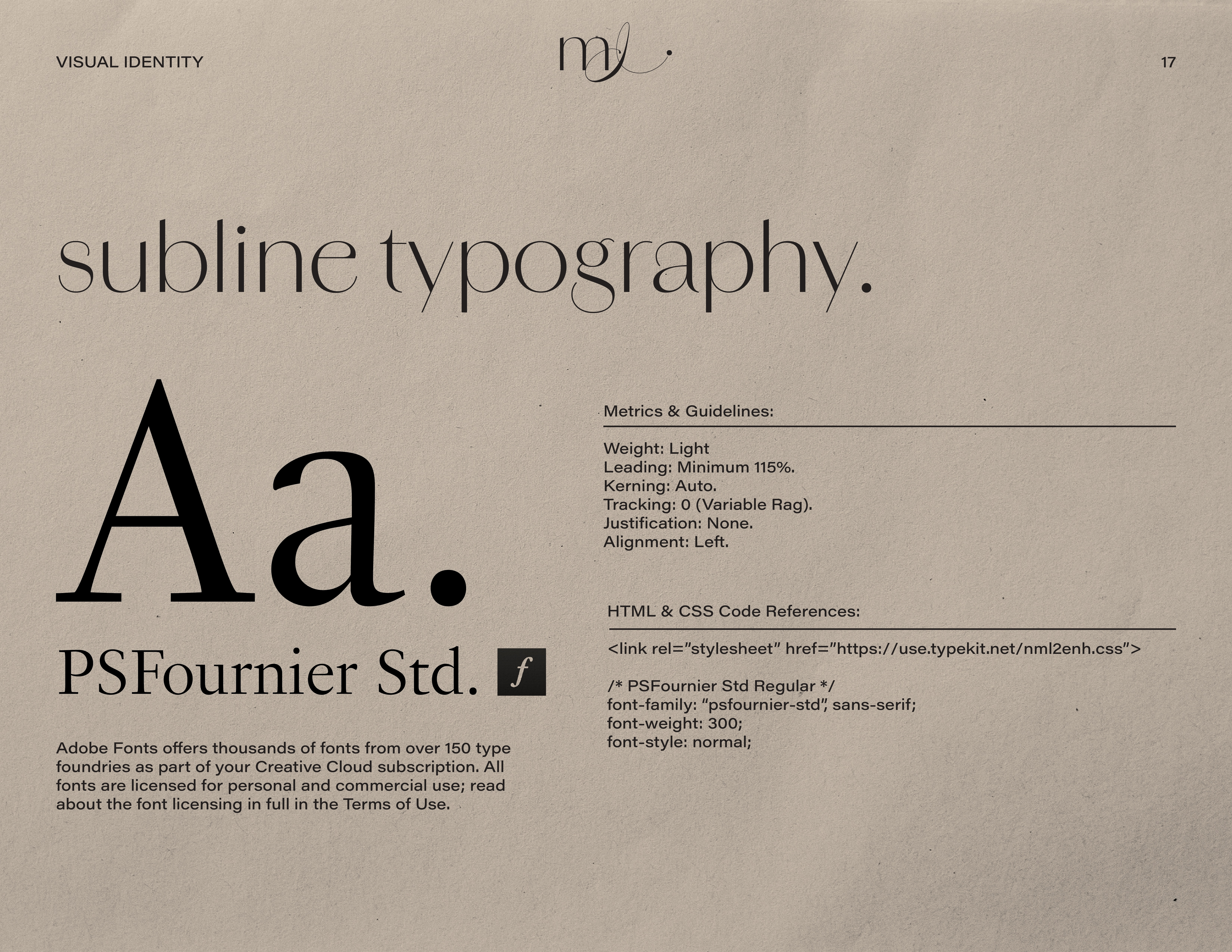 Example of Brand Book & Visual Identity Design