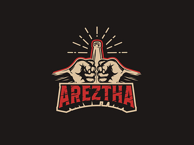 AREZTHA Community branding coffee community customtshirt drink graphic design lettering logo teedesign tshirt tshirt design tshirt logo typography