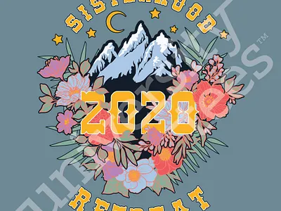 Faux Embroidery apparel illustration vector