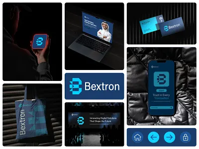 Bextron – Premium Tech Logo for Sale | Fintech, SaaS & Startup brandidentity logo logodesign logoforsale