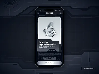 Turaco web design (responsive) - cyberpunk concept cyberpunk mobile responsive ui web