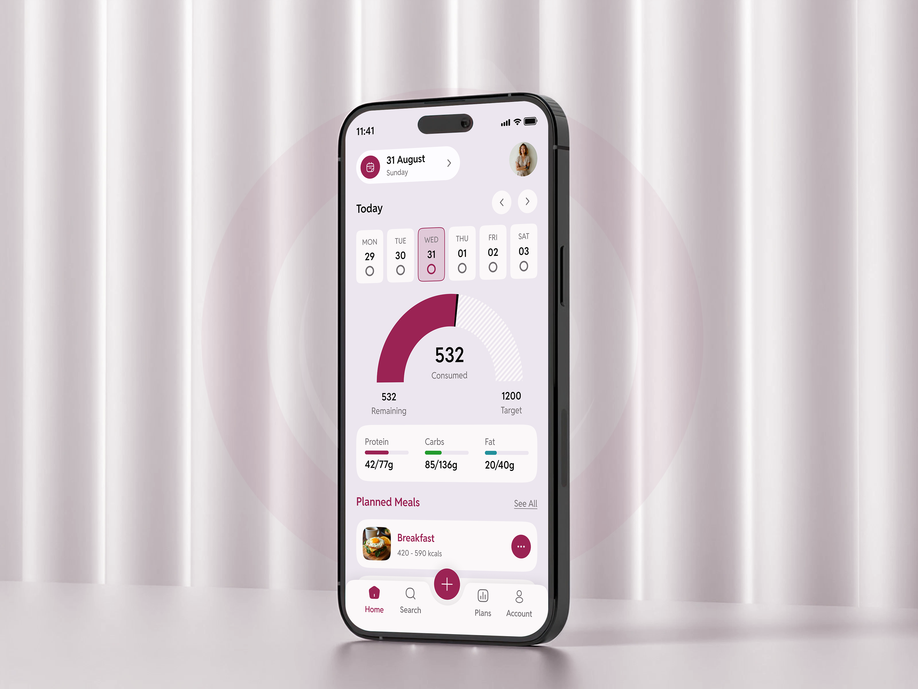 Meal Planning App Design app daily plan diet app diet tracking food app healthy lifestyle meal plan app meal planning mobile app nutrition recipe uiux