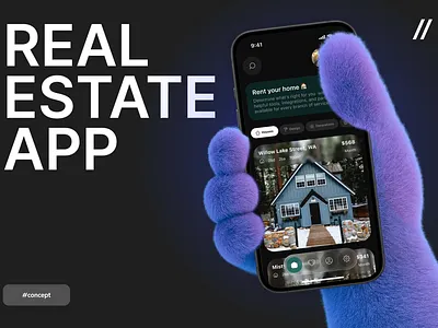 Real Estate Mobile iOS App Design android app app design app design concept app interface dashboard dashboard design design ios mobile mobile app mobile ui modern design product design real estate real estate design ui ux
