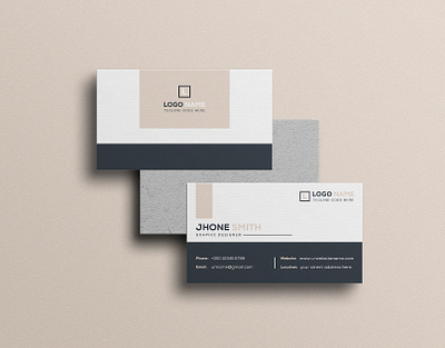 Minimal Business Card Design Template adobe illustrator adobe photoshop brand identity branding business card business card design business card mockup business card template business cards card corporate identity creative design graphic design graphic designer logo print design professional simple unique business card