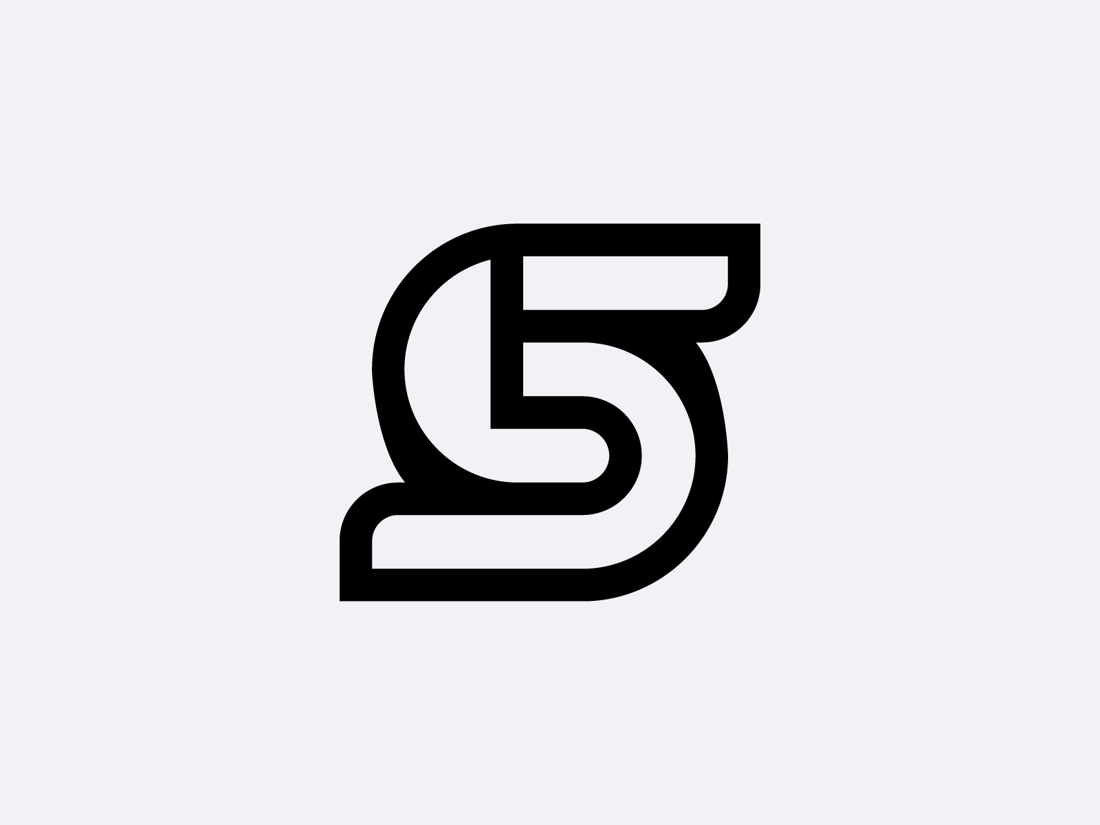 Ambigram SR Logo ambigram brand mark costom letter costom shape creative initial letter sr lettermark logo logo mark logodesign minimal modern rrr sr logo sss symbol type visual identity
