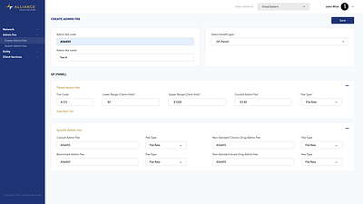 Alliance Healthcare Admin Panel branding buy cost custom design illustration ui ux vector