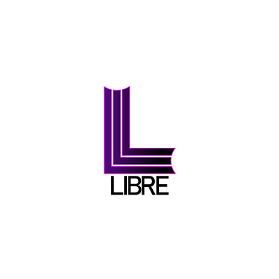 Libre concept. branding design graphic design illustration logo logodesign typography ui ux vector