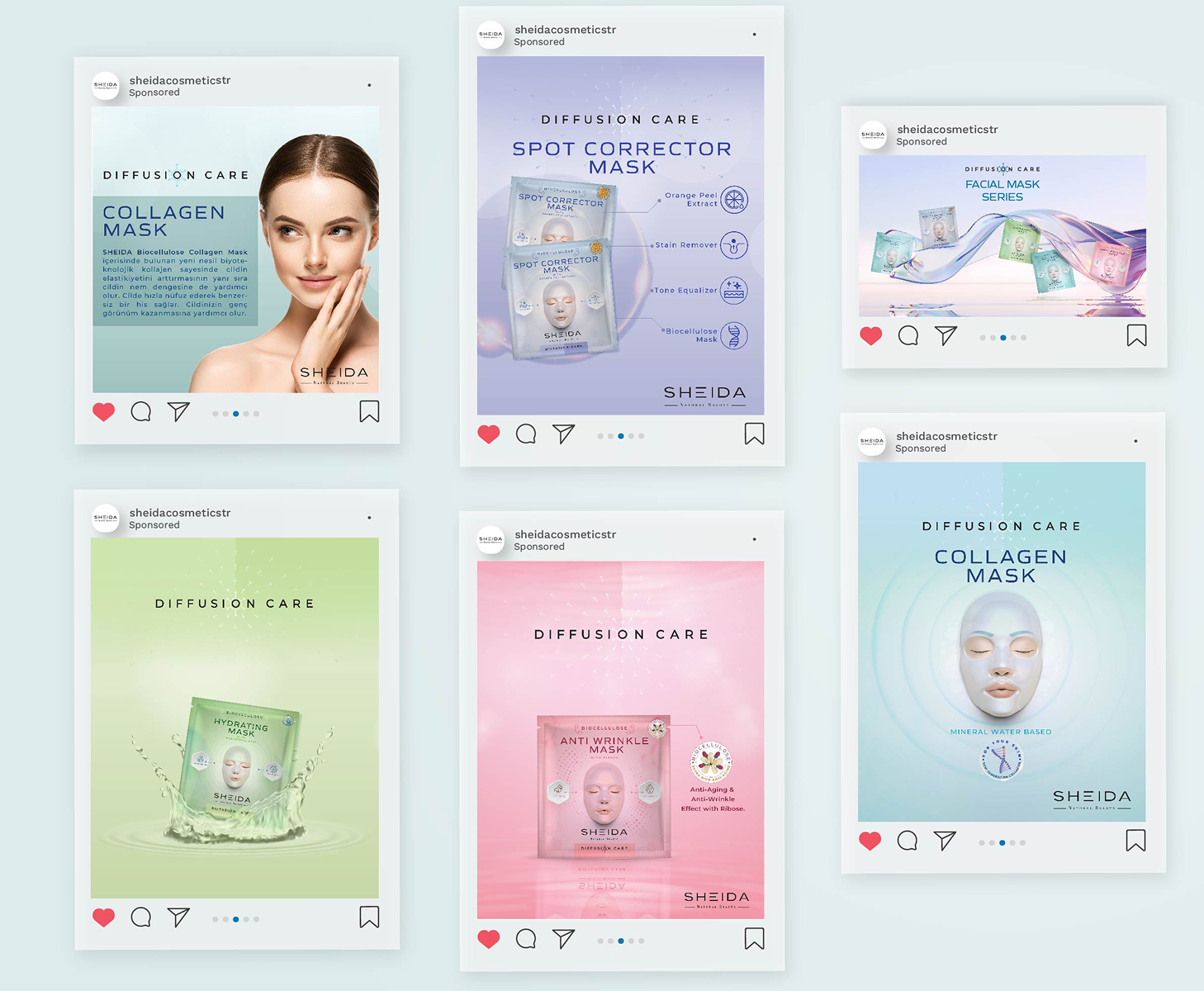 Example of Monthly Social Media Design & Management