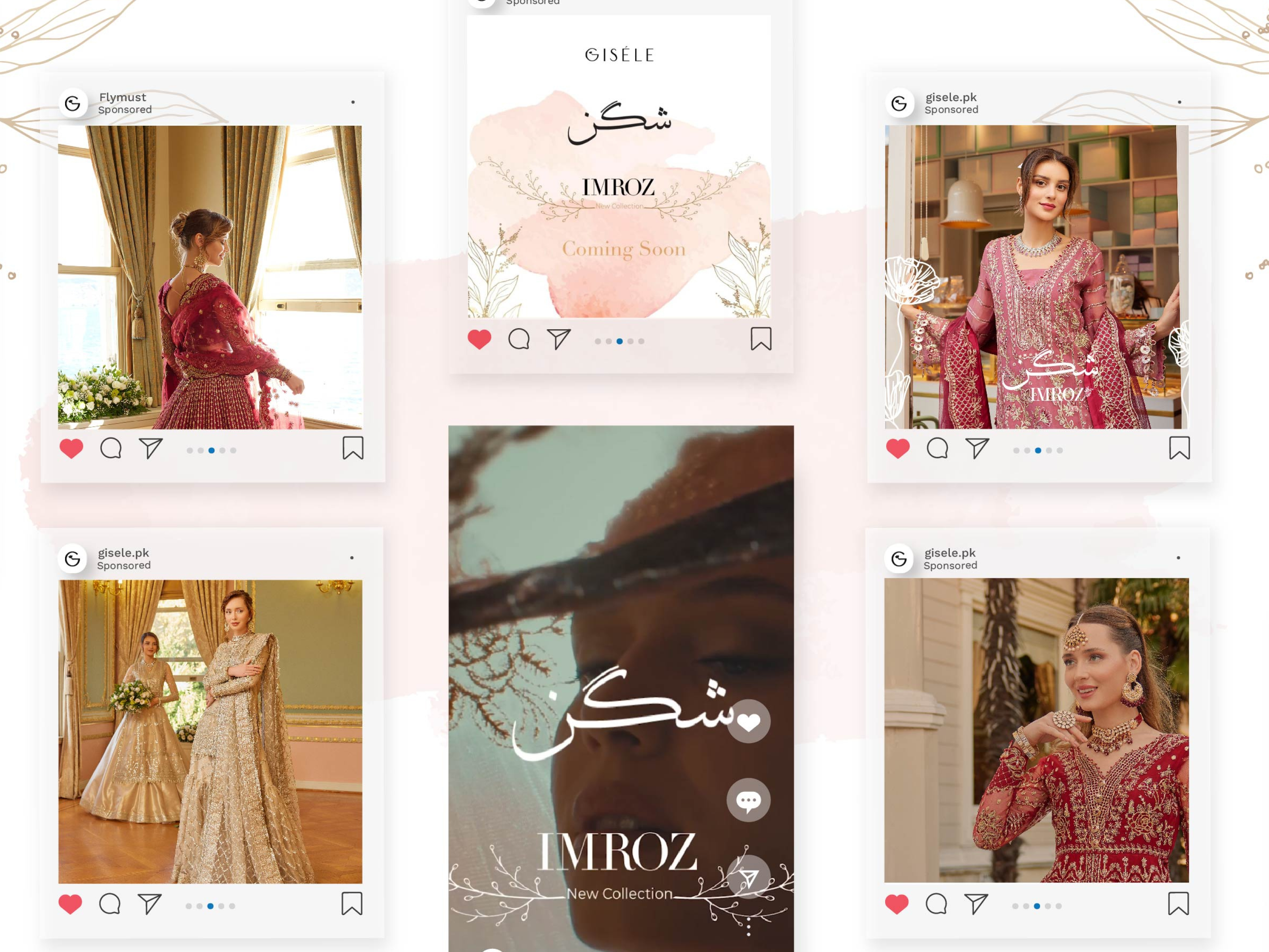 Example of Monthly Social Media Design & Management