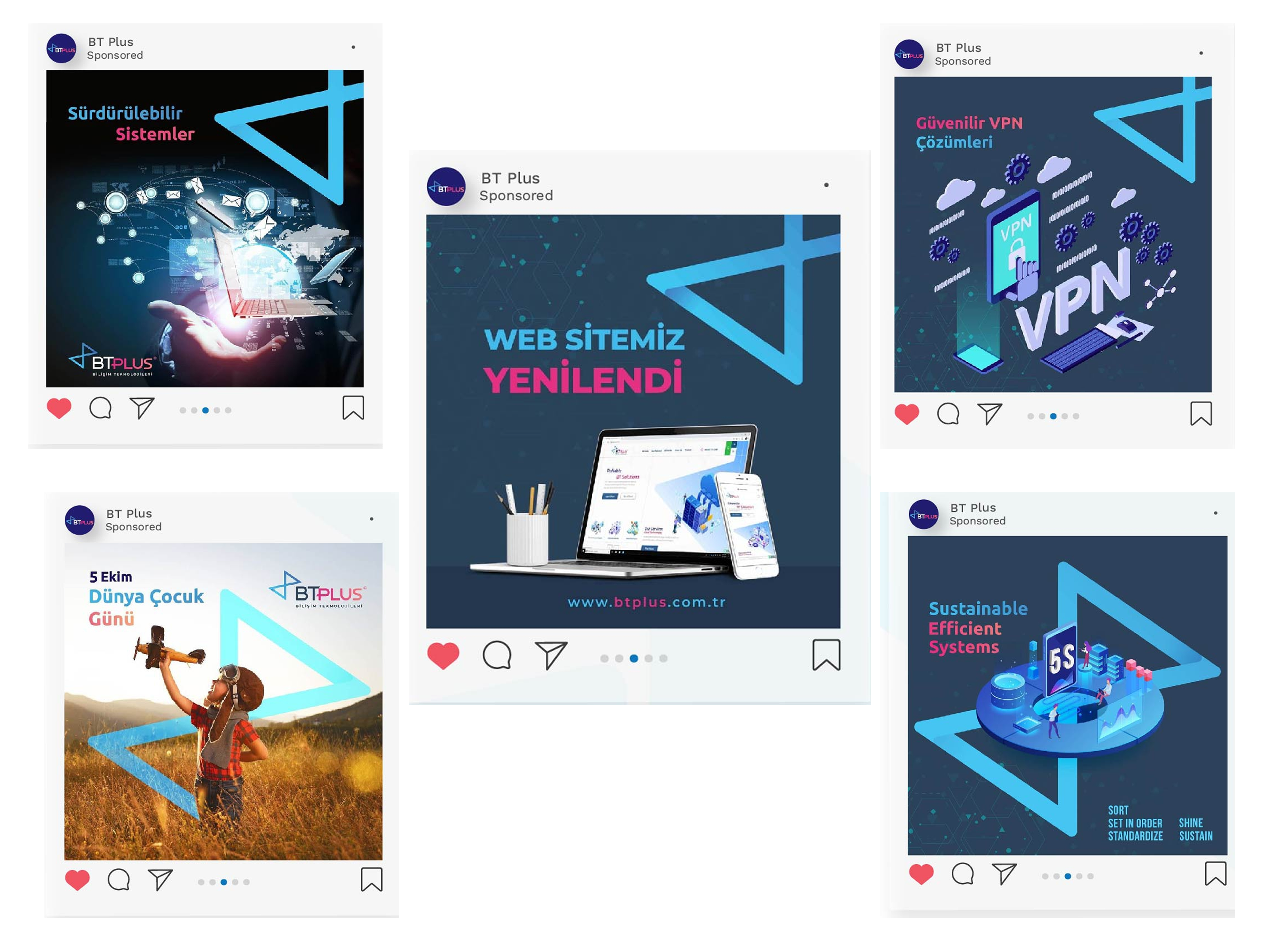 Example of Monthly Social Media Design & Management